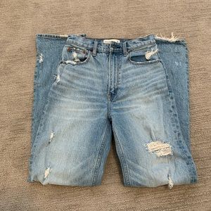Abercrombie & Fitch high rise jeans
